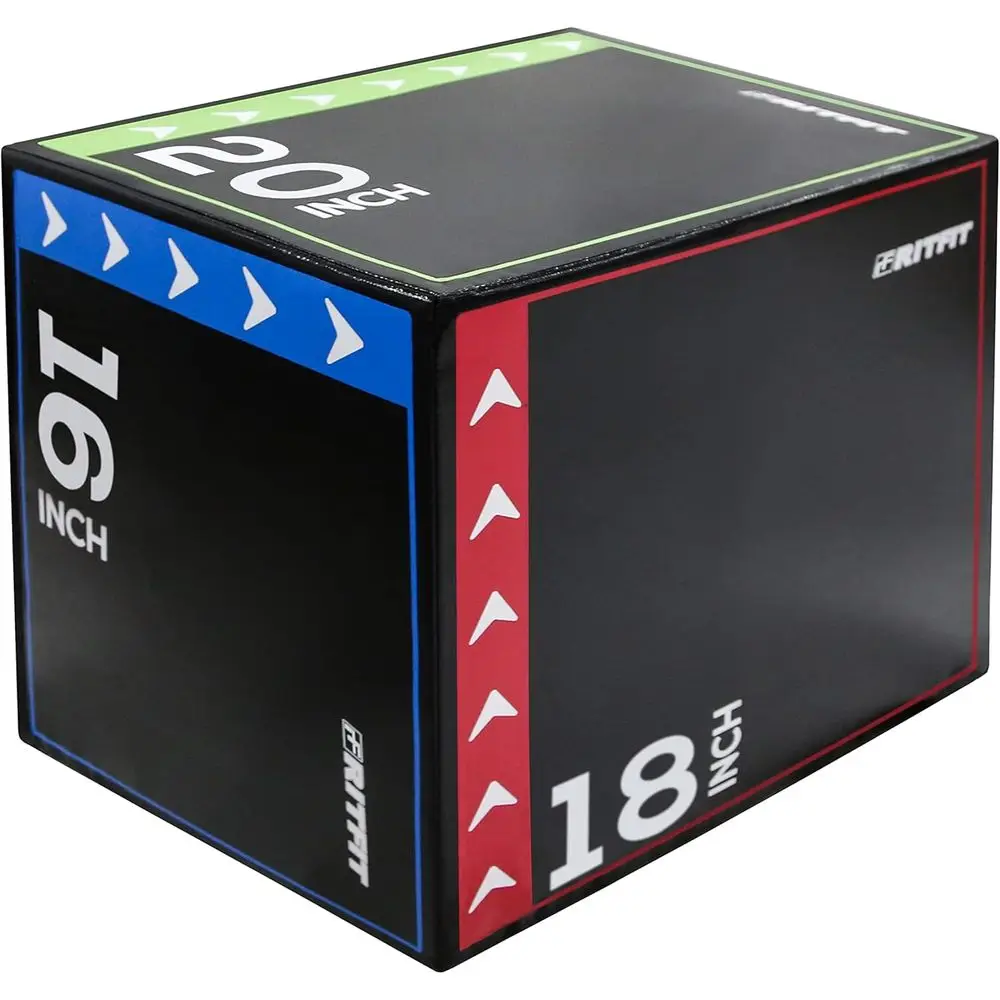 Home Gym Jump Box - Conjunto de Caixas Pliométricas 3 em