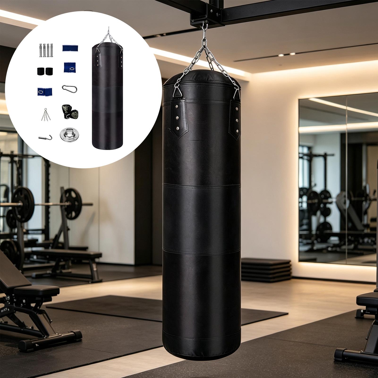 Home Gym Kit - Saco de Pancadas para Adultos, Conjunto