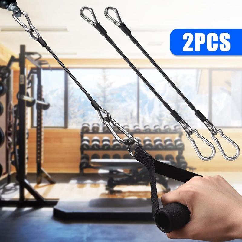 Home Gym Leg Extension - 1/2 pçs extensão de cabo de