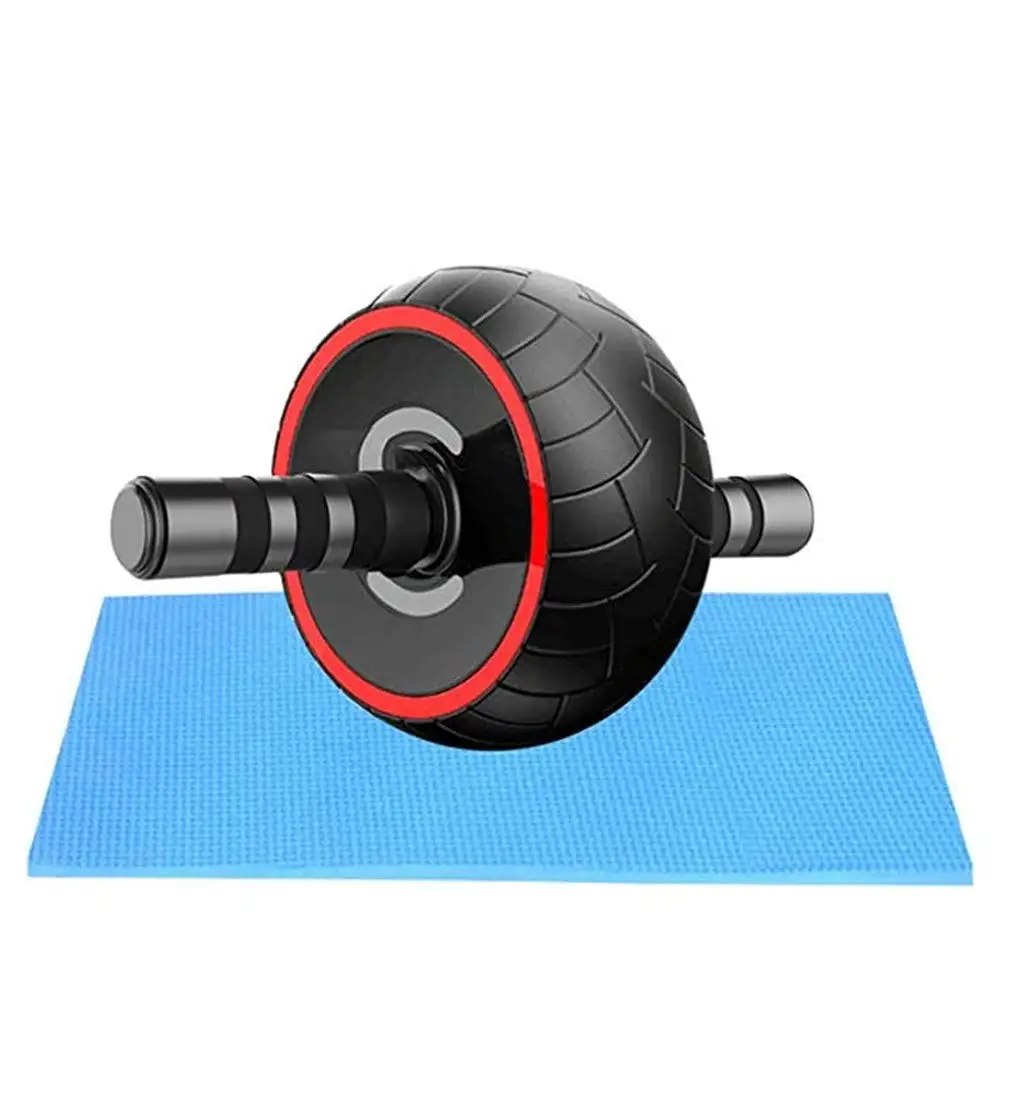 Home Gym Kit - Roda Abdominal AB Wheel com Alças