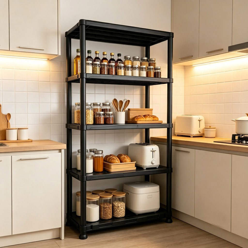 Estante de Armazenamento Plást - Home Gym Organization avaliação e preço