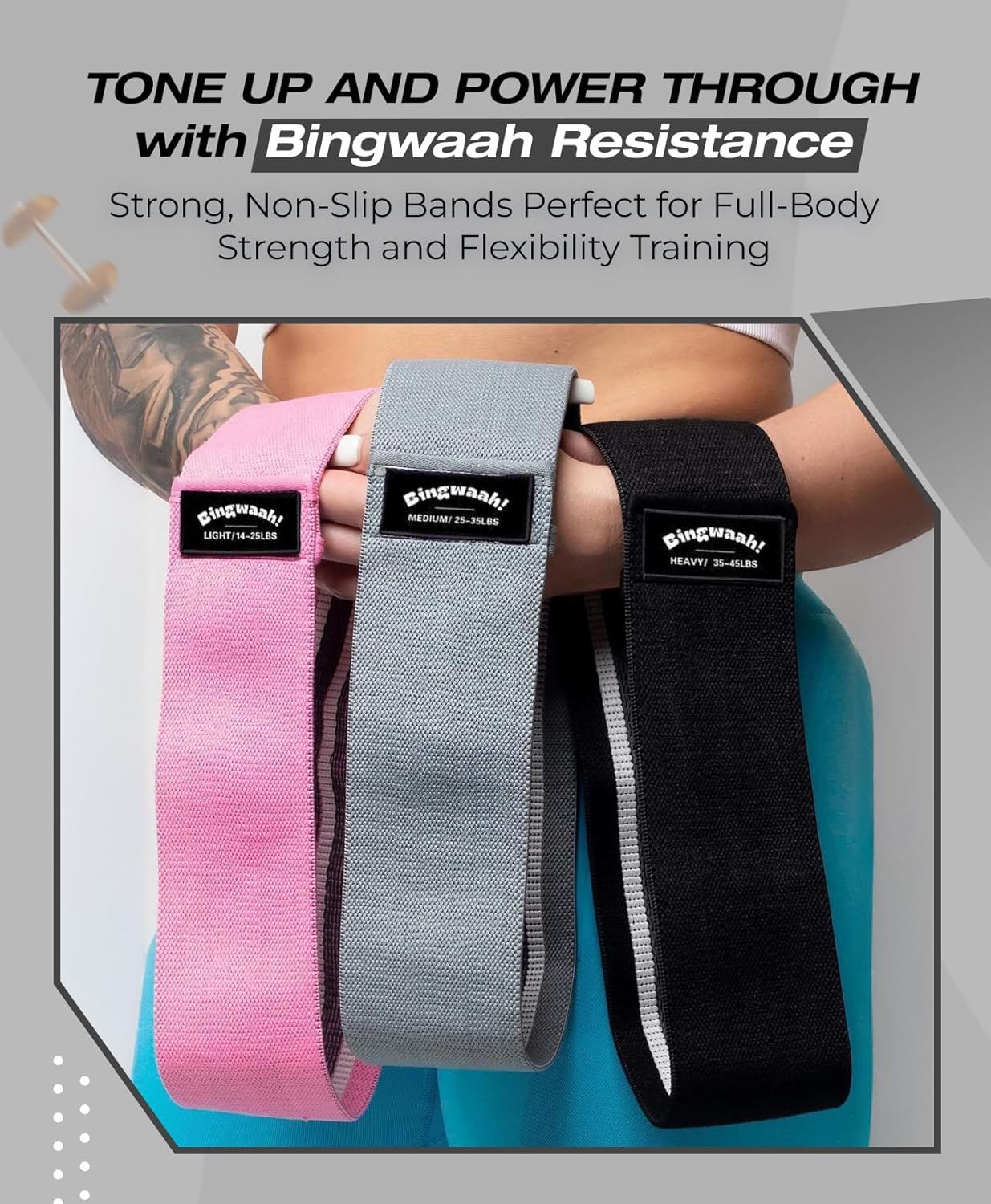 Faixas de resistência de tecid - Resistance Loop Mini Band avaliação e preço