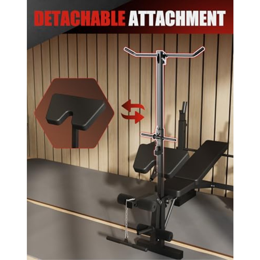 Conjunto de Banco de Treino de - Home Gym Leg Extension avaliação e preço
