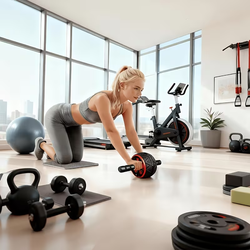 Roda Abdominal e Tapete para J - Home Gym Rig avaliação e preço