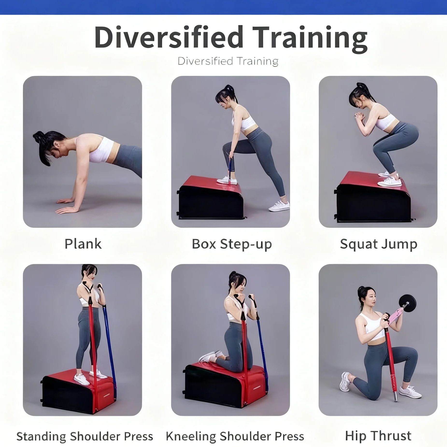 Caixa de impulso de quadril, g - Home Gym In A Box avaliação e preço