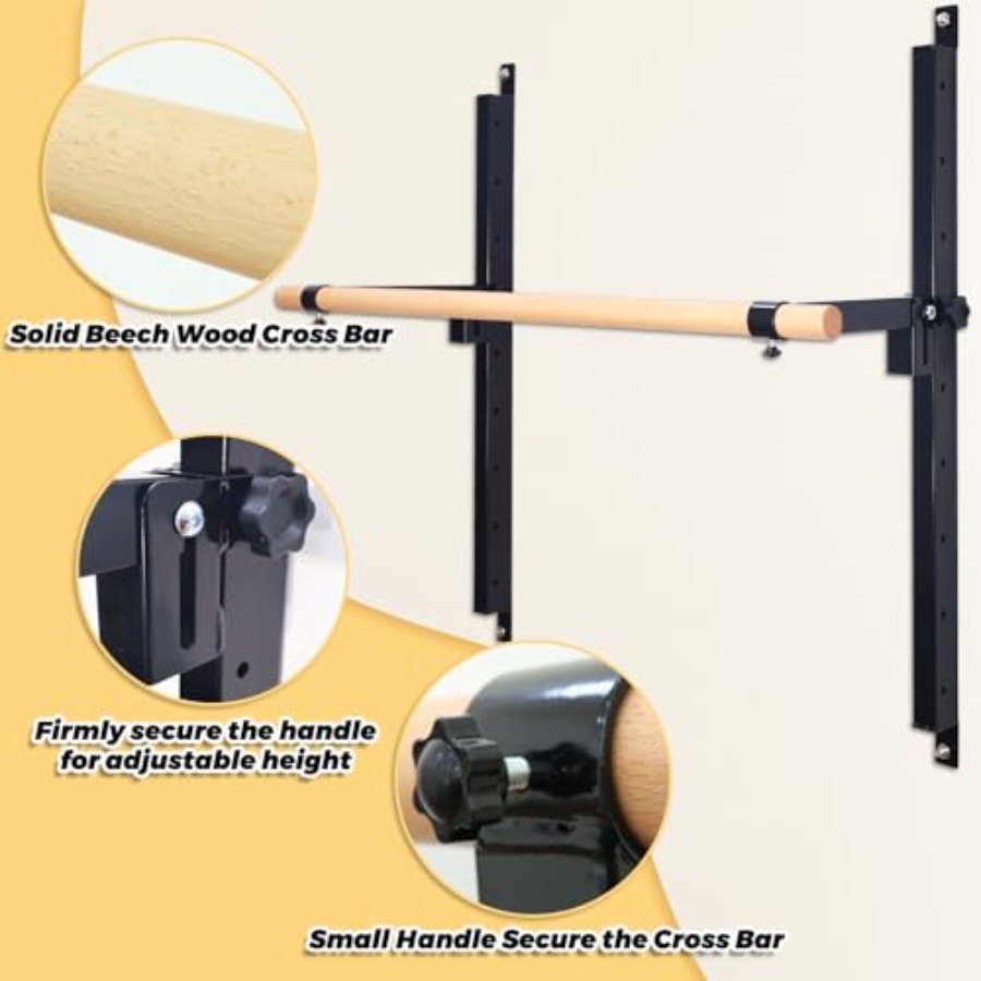 Barra de Ballet Montada na Par - Home Gym Wall Mounted avaliação e preço