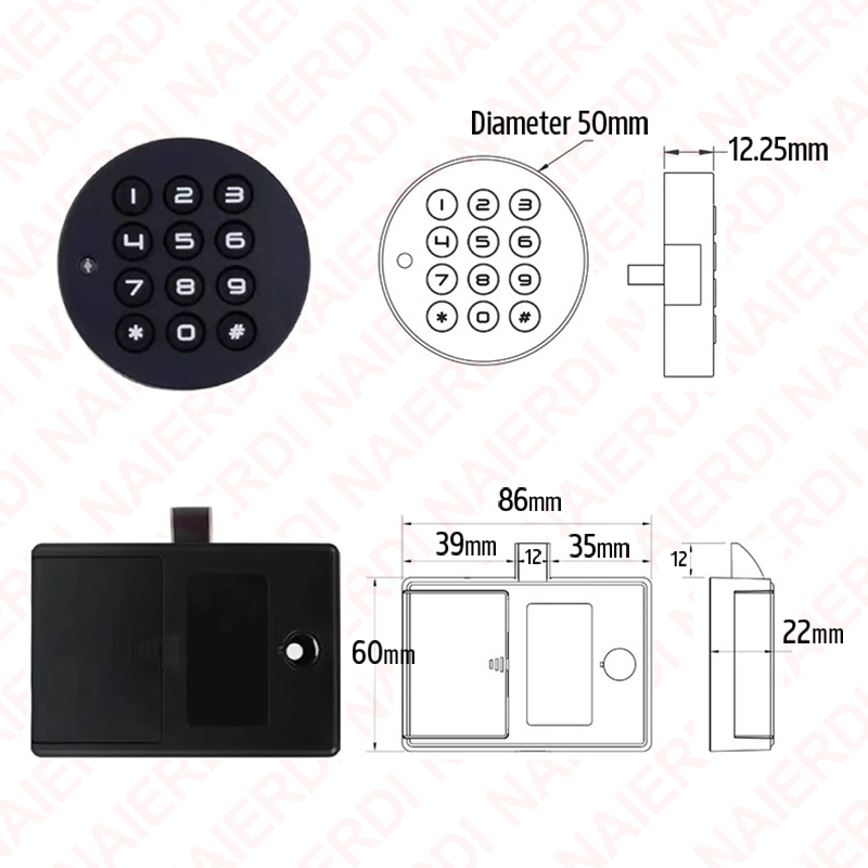 Naierdi fechaduras de porta de - Home Gym In A Box avaliação e preço