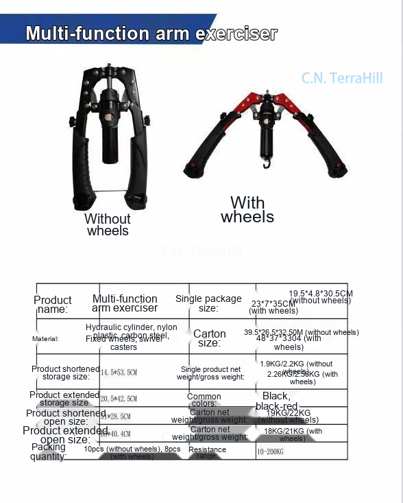 Fortalecedor de Punho Hidráuli - Home Gym Portable avaliação e preço