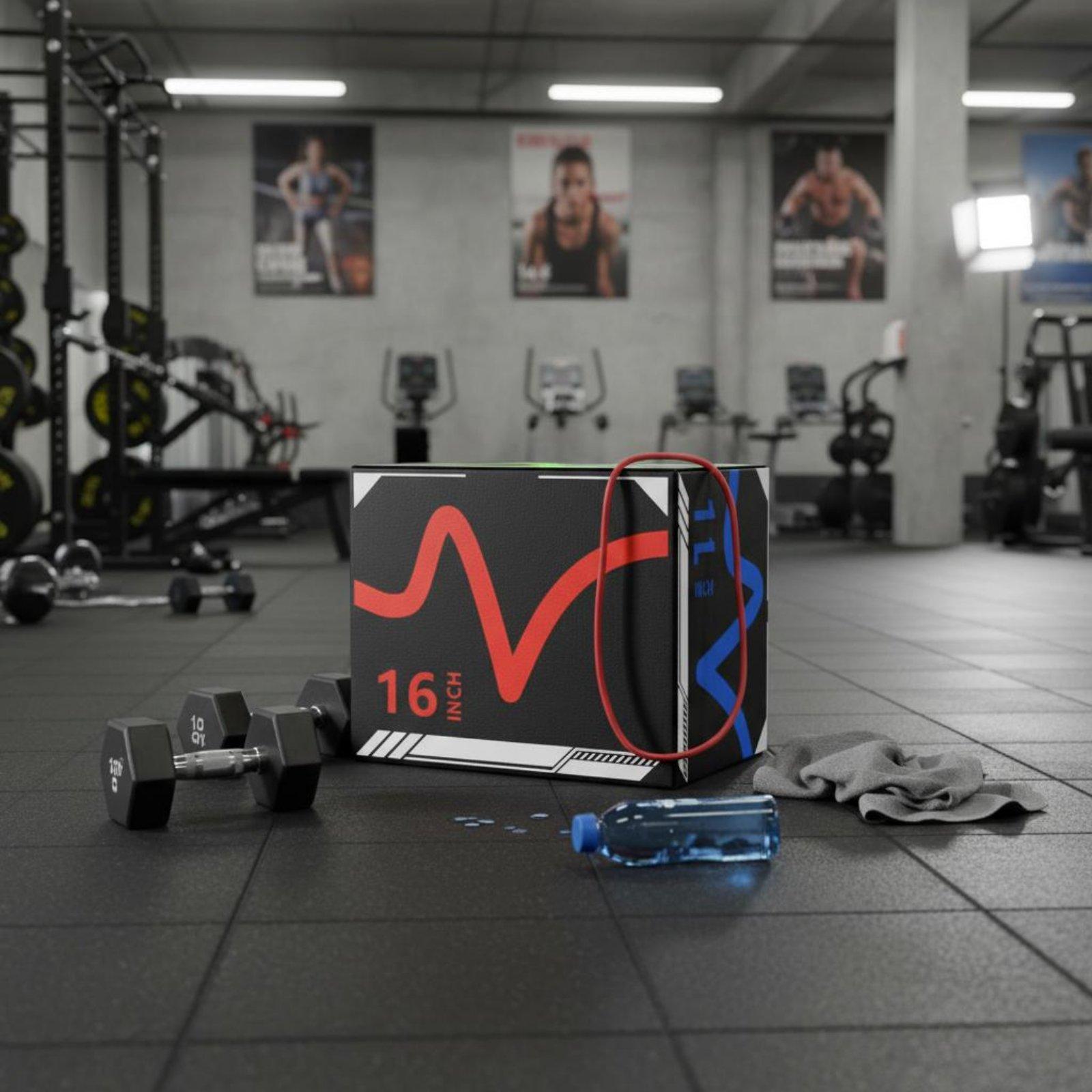 Caixa de Salto Pliométrica 3 e - Home Gym Jump Box avaliação e preço