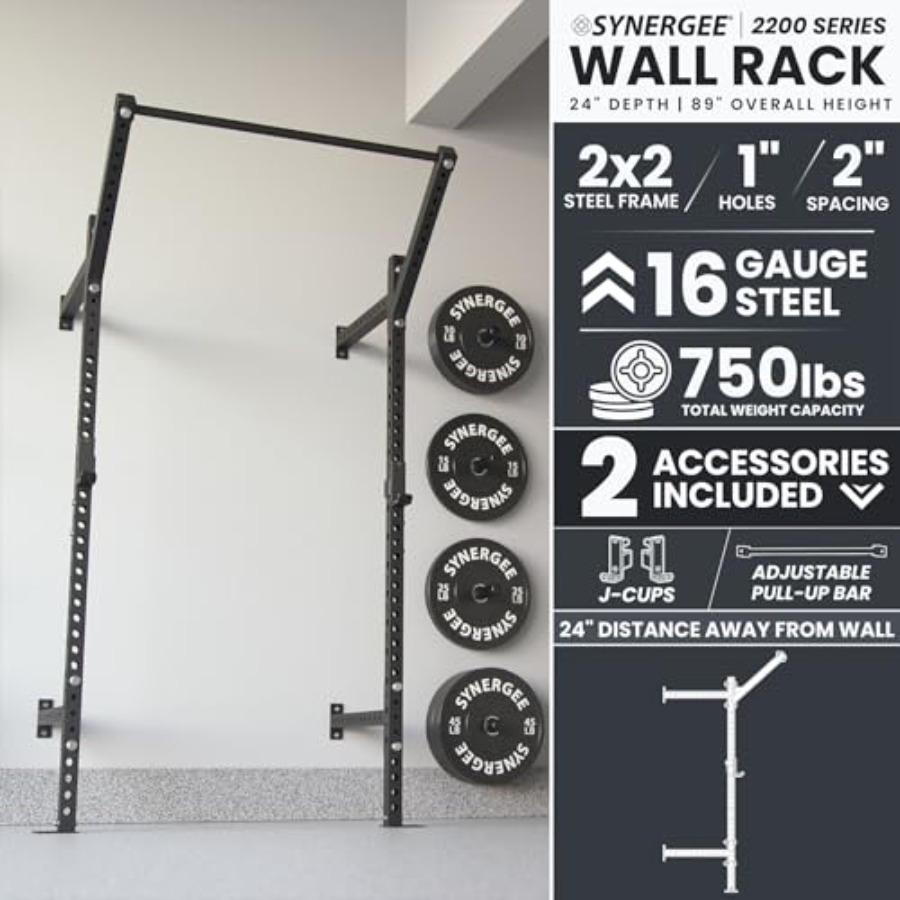 Suporte de Agachamento Montado - Home Gym Wall Mounted avaliação e preço