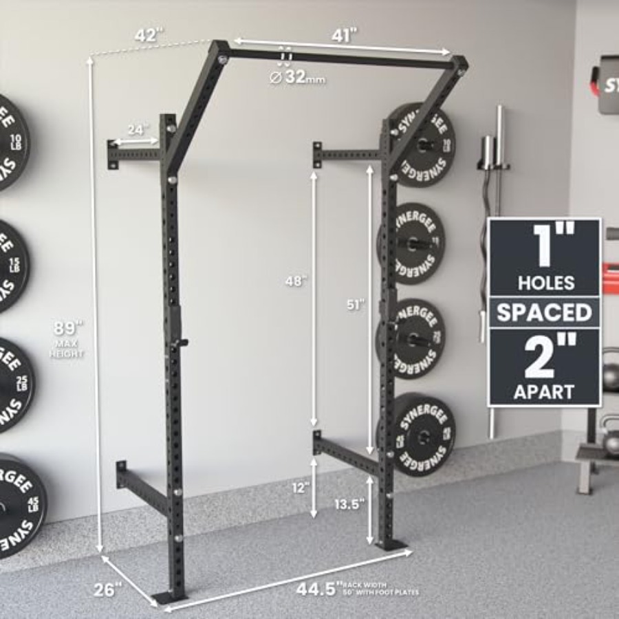 Suporte de Agachamento Montado - Home Gym Wall Mounted avaliação e preço