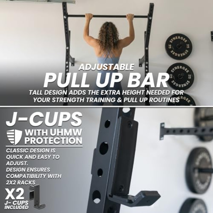 Suporte de Agachamento Montado - Home Gym Wall Mounted avaliação e preço