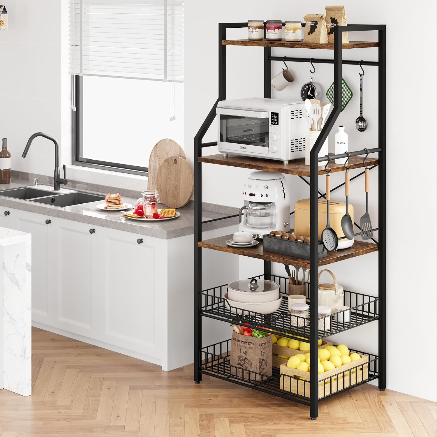 Estante de Cozinha de 5 Níveis - Home Gym Organization avaliação e preço