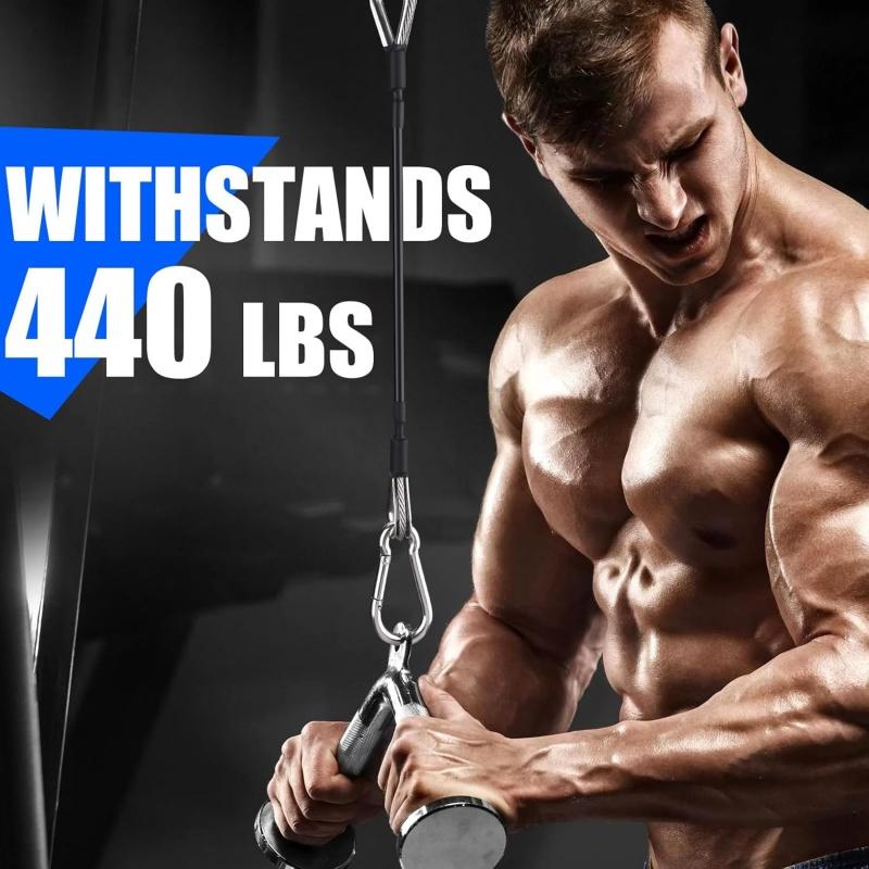 1/2 pçs extensão de cabo de gi - Home Gym Leg Extension avaliação e preço