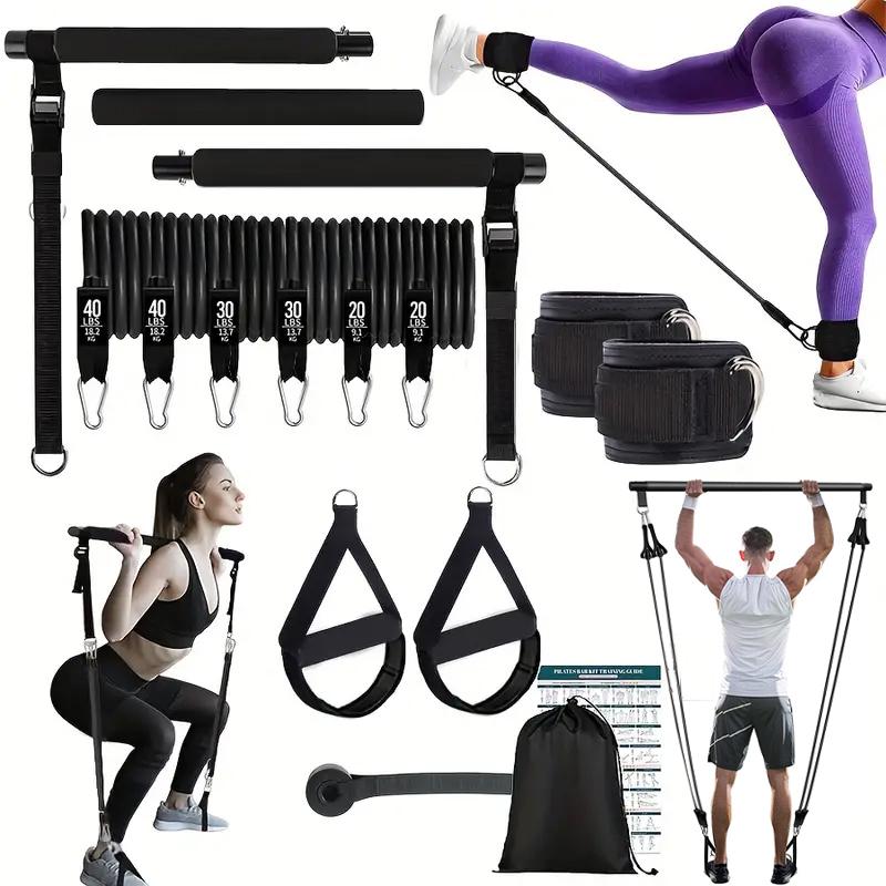 Kit de Barra de Pilates Multif - Home Gym Kit avaliação e preço