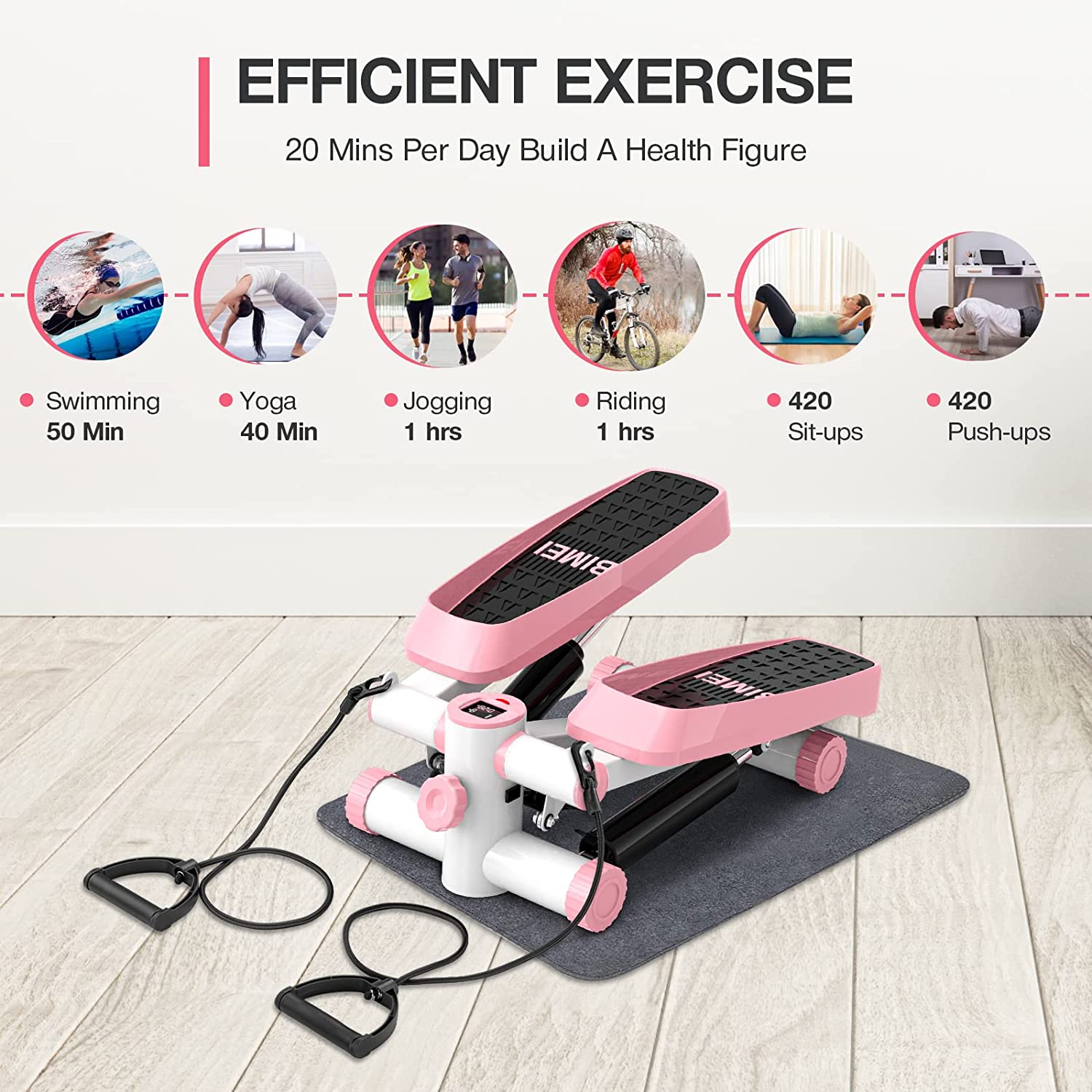 Mini Stepper Portátil para Exe - Home Gym Portable avaliação e preço
