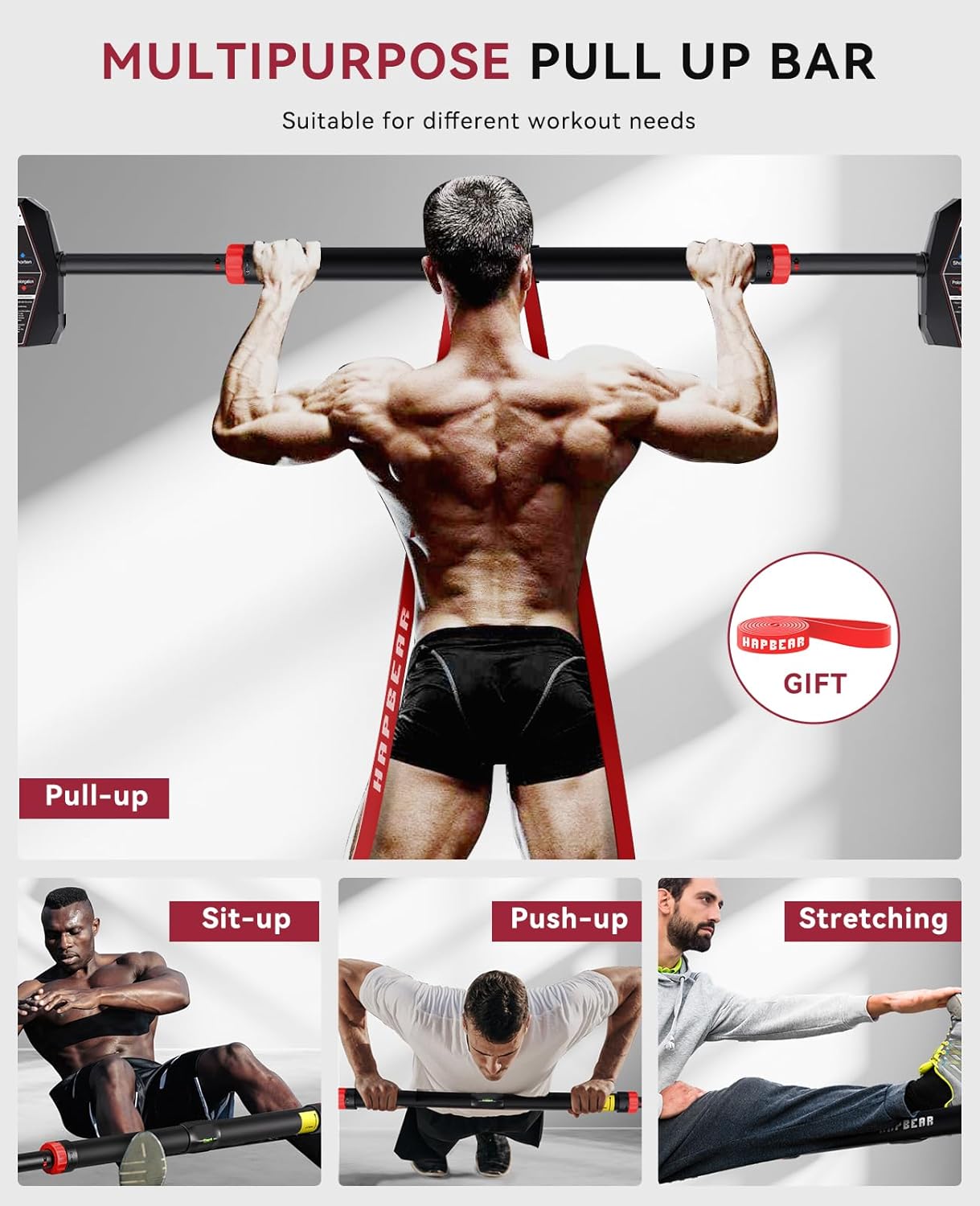Barra Horizontal Ajustável par - Home Gym Workout avaliação e preço