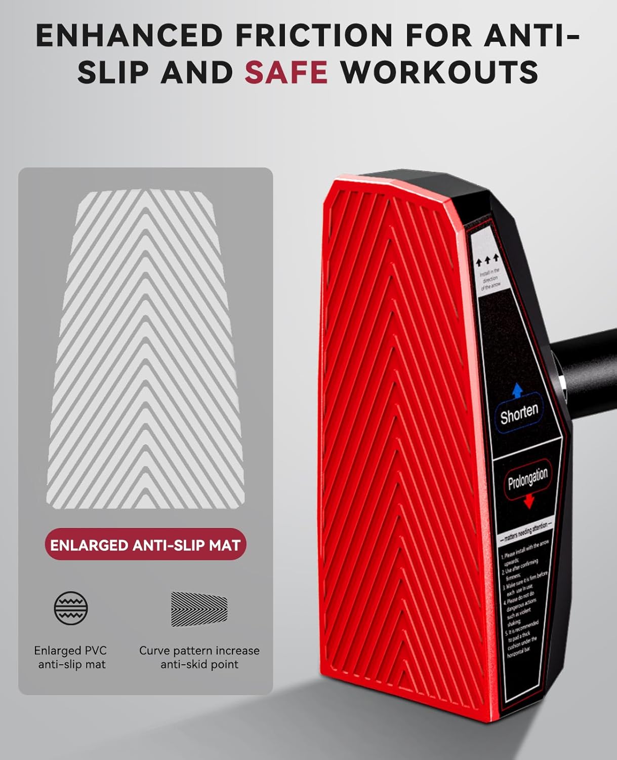 Barra Horizontal Ajustável par - Home Gym Workout avaliação e preço
