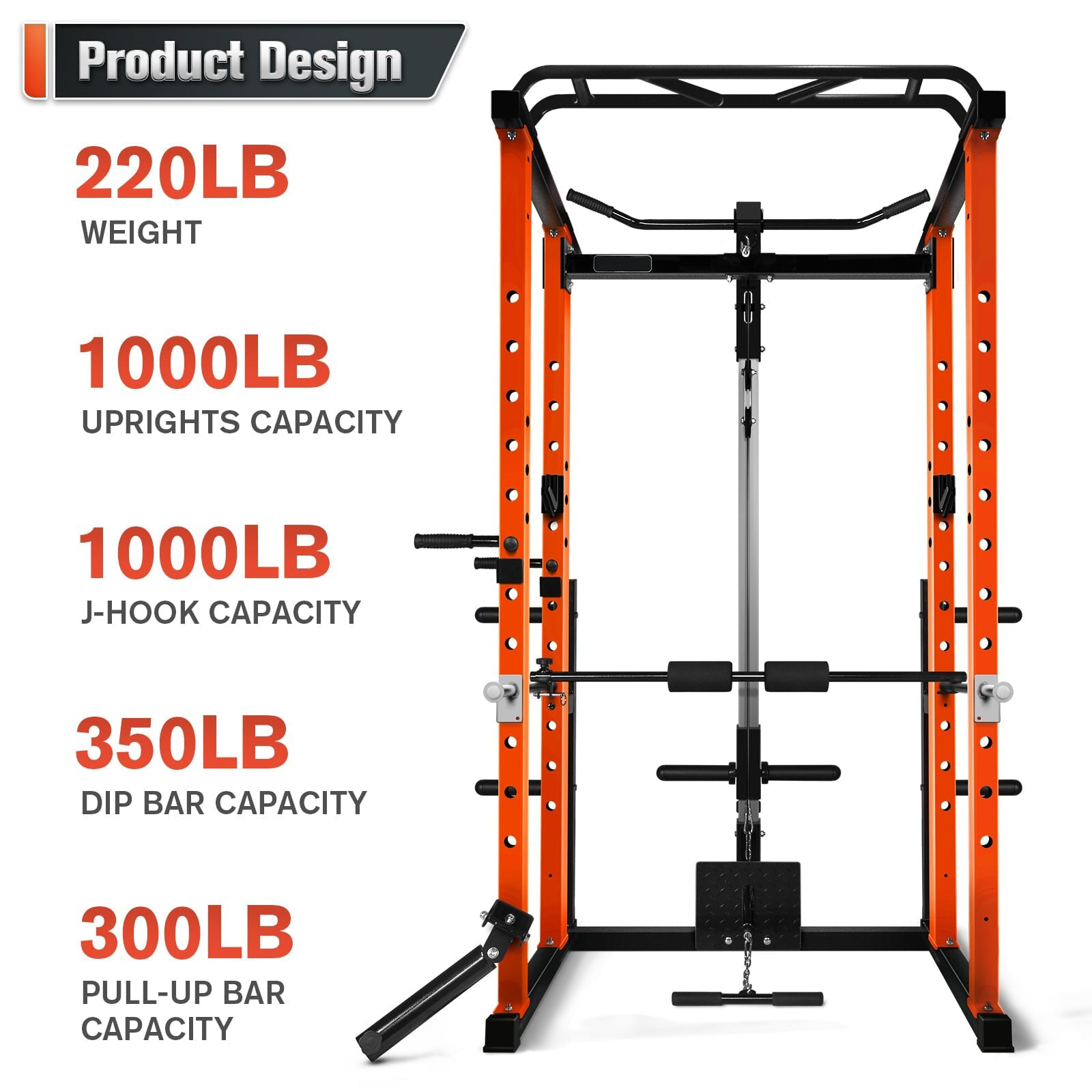 Gaiola de Força Multifuncional - Home Gym Rack avaliação e preço