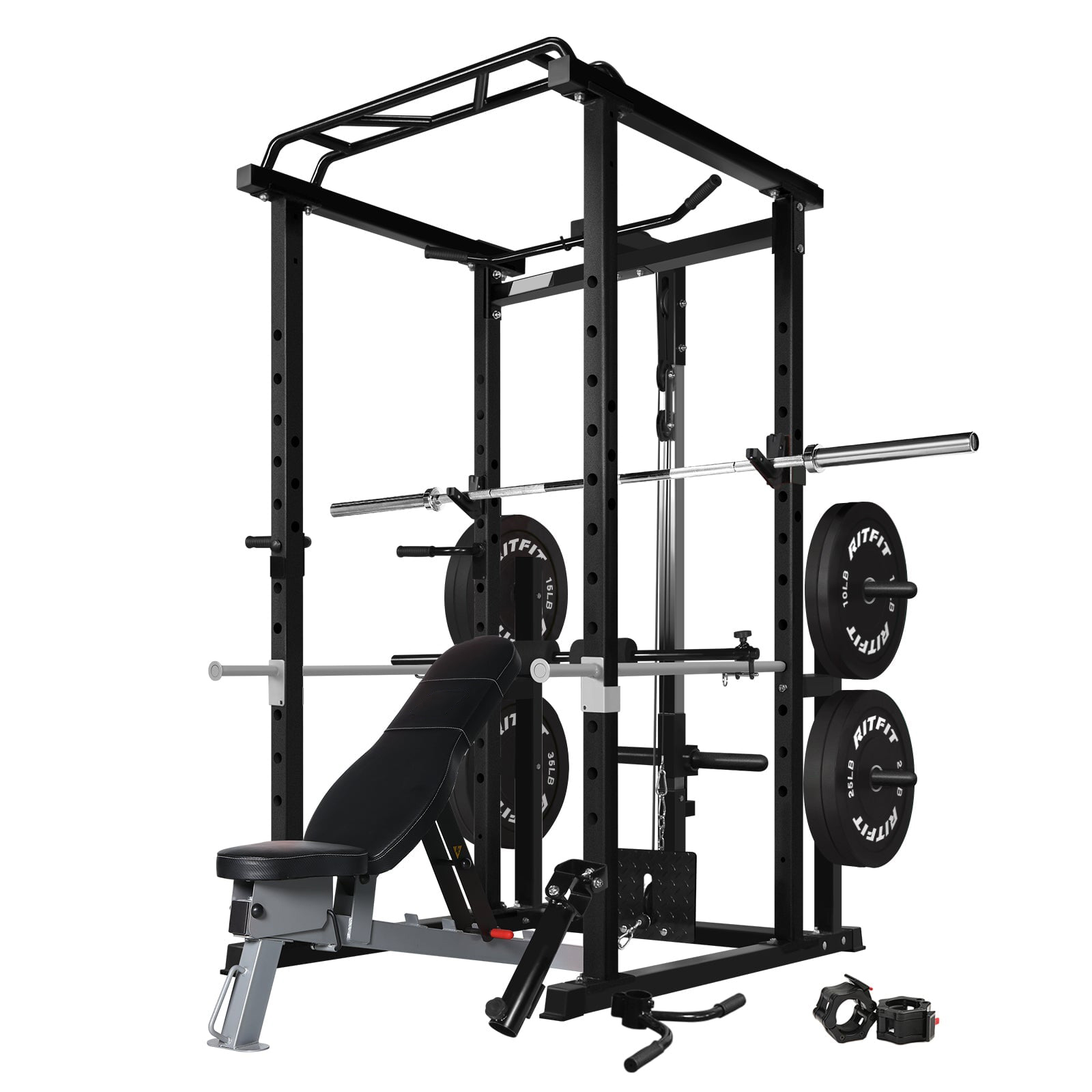 Gaiola de Força Multifuncional - Home Gym Rack avaliação e preço