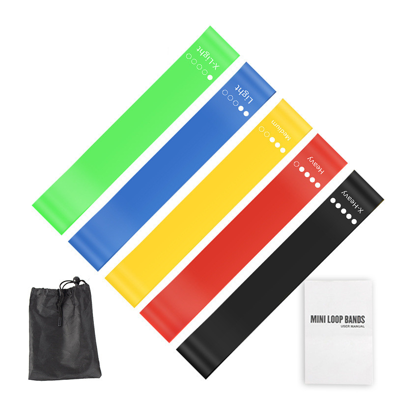 Conjunto de 5 Faixas de Resist - Home Gym Kit avaliação e preço