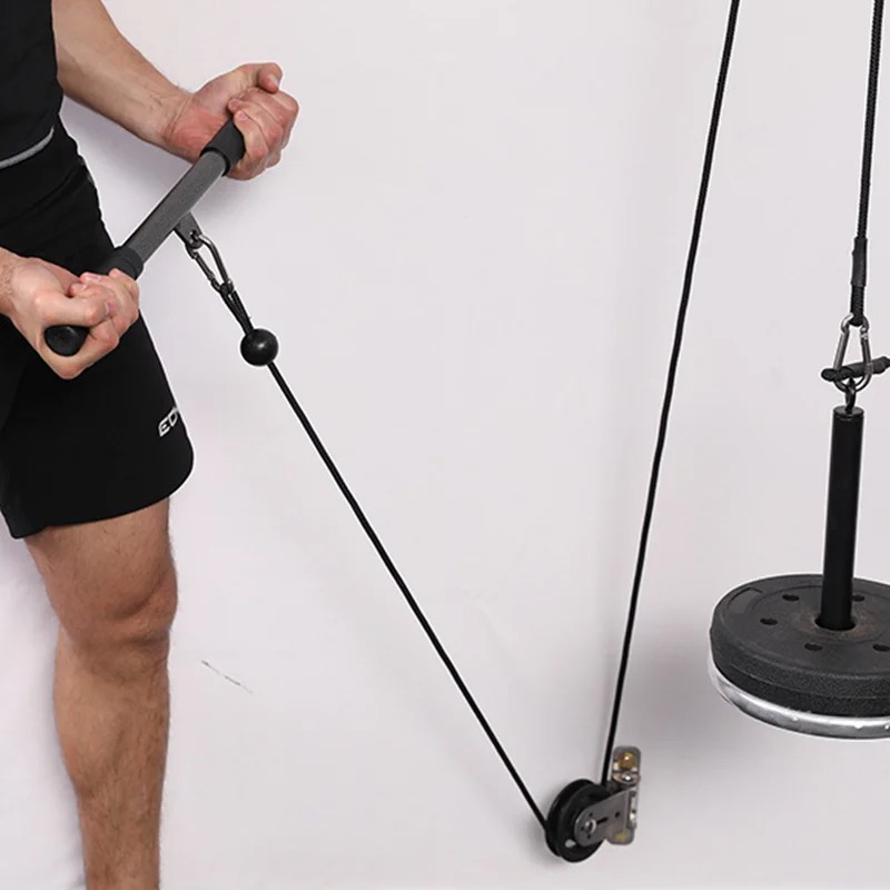Roldana Silenciosa Rotativa de - Home Gym Wall Mounted avaliação e preço